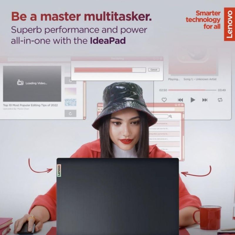 Portátil Lenovo IdeaPad Slim 3 15.6" 8 GB 128 GB SSD