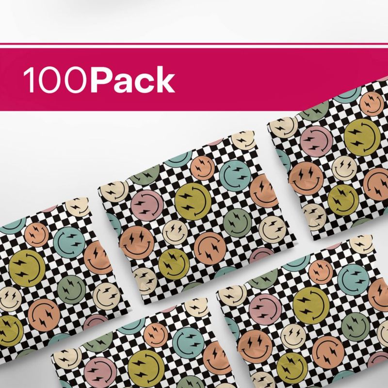 Sobres de Polietileno Package Mint 10x13 (100 uds) Smiles