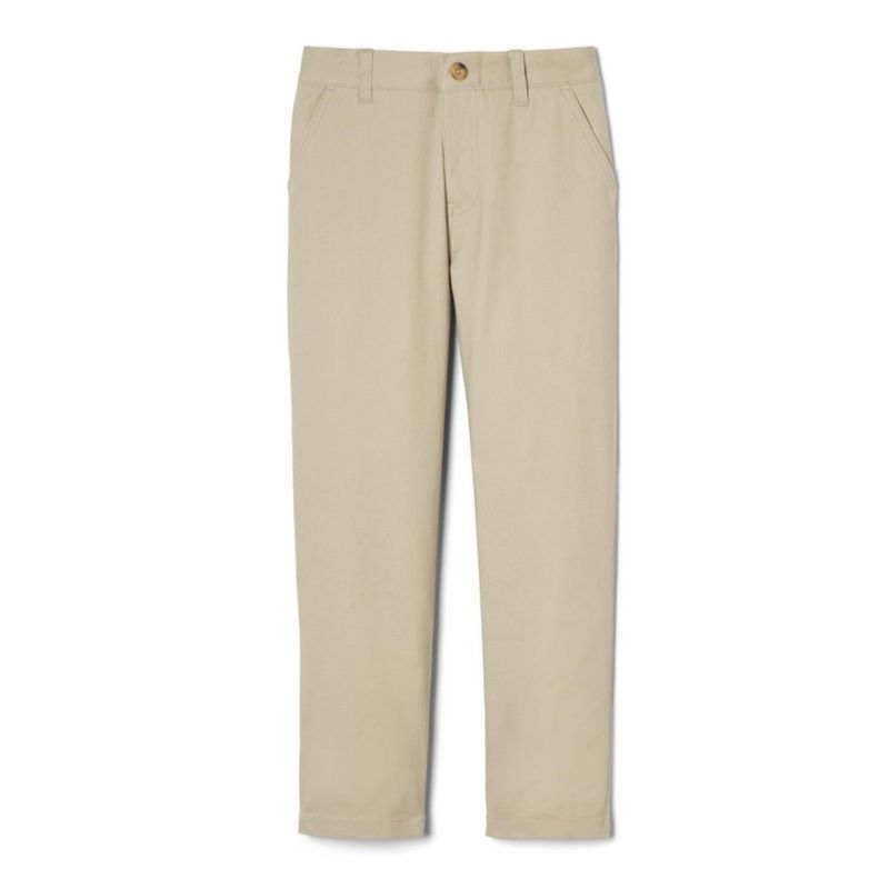 Pantalón chino French Toast talla 10 caqui corte recto