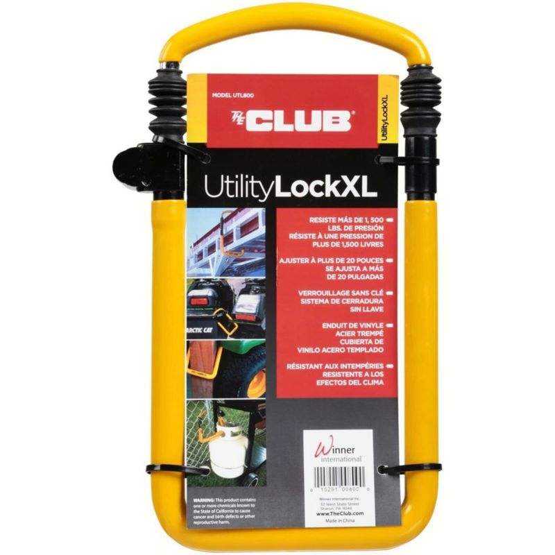 Candado Winner International UTL800 34-51 cm Amarillo
