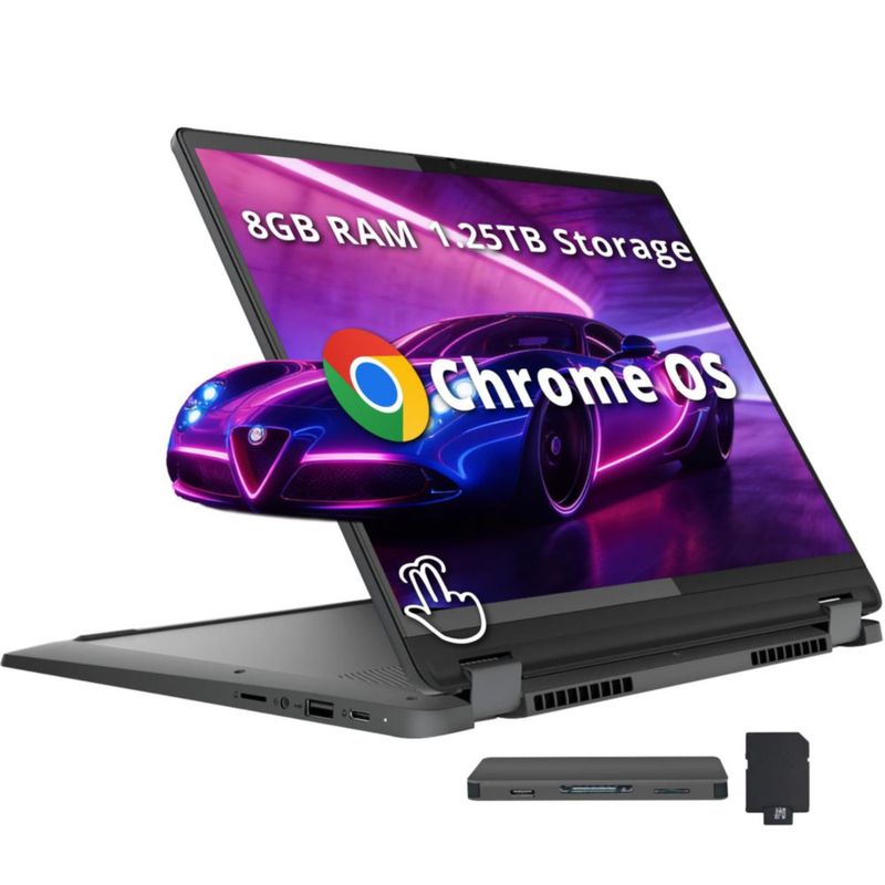Portátil Lenovo Flex 5i Chromebook Plus de 14" pantalla táctil i5