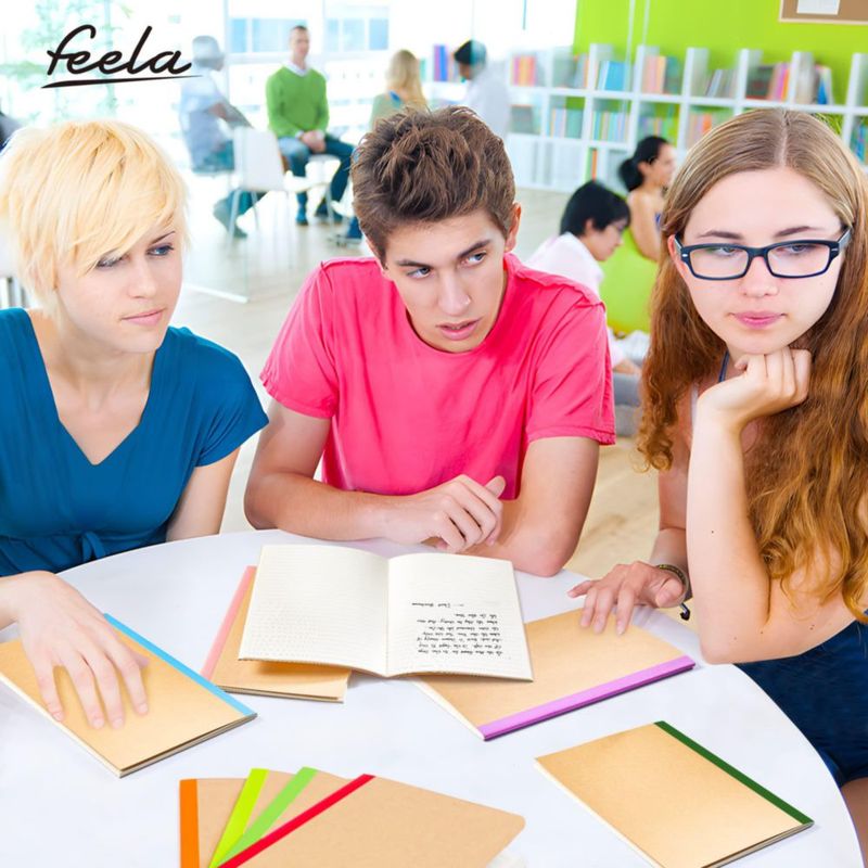 Cuadernos Feela A5 21x14 cm Pack de 48 60 páginas 16 colores