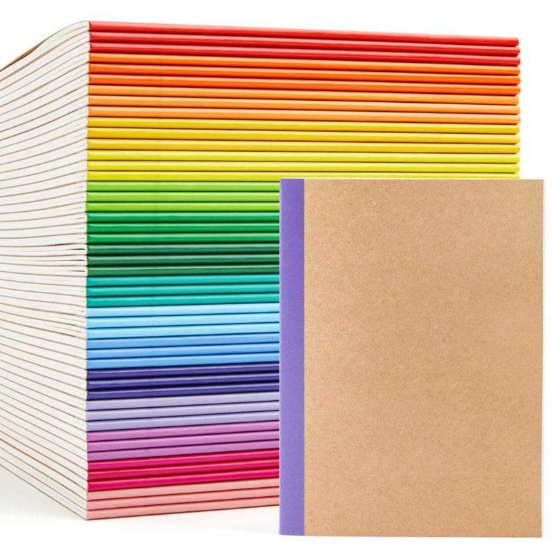 Cuadernos Feela A5 21x14 cm Pack de 48 60 páginas 16 colores