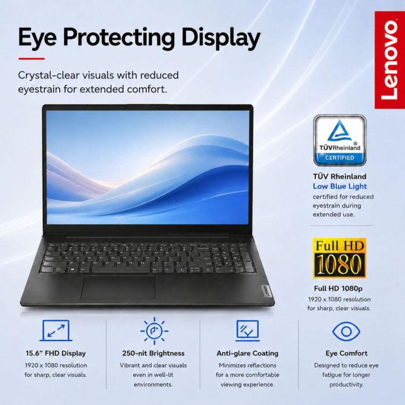 Portátil Lenovo Ryzen 3 156" 16 GB RAM 512 GB SSD Windows 11