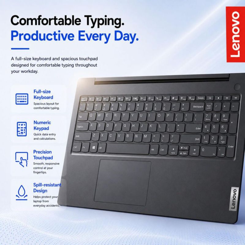Portátil Lenovo Ryzen 3 156" 16 GB RAM 512 GB SSD Windows 11