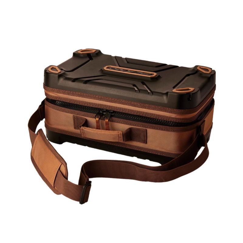 Estuche Reel Locker Plano Marrón/Negro Talla Única