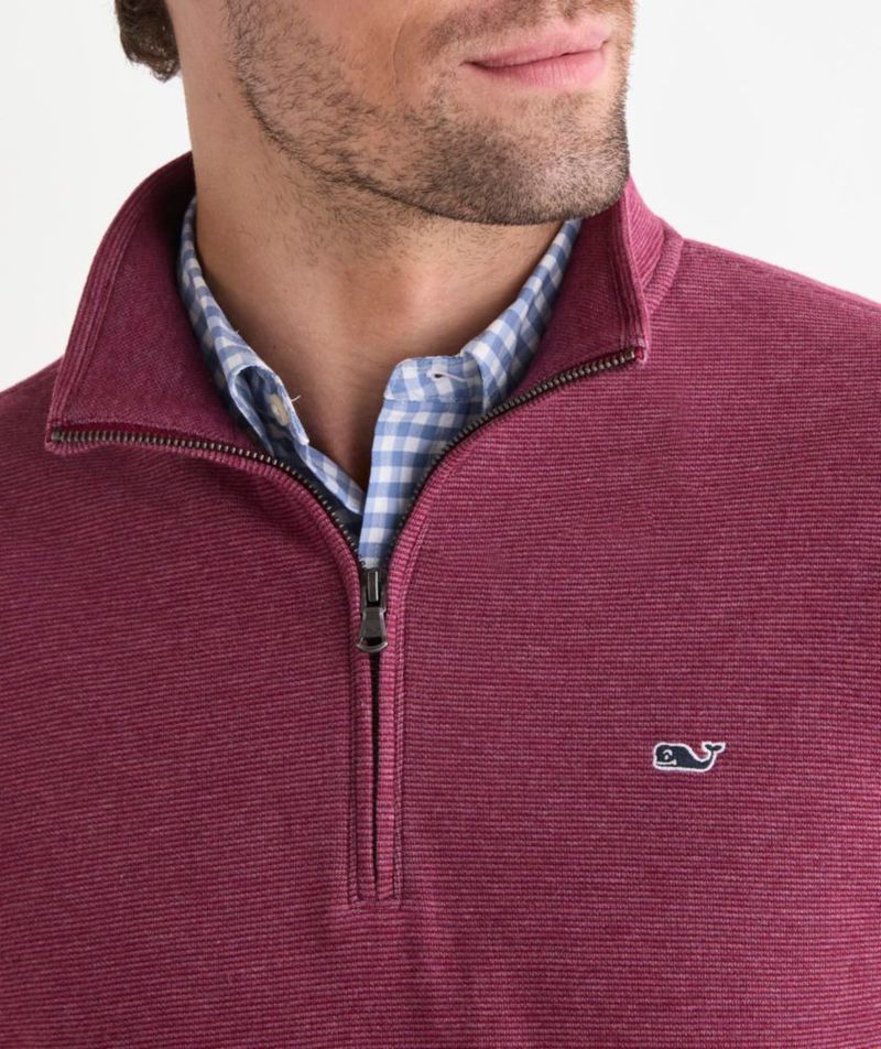 Suéter Vineyard Vines Saltwater L Coastal Crimson