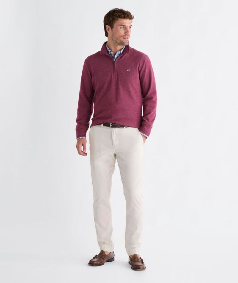 Suéter Vineyard Vines Saltwater L Coastal Crimson