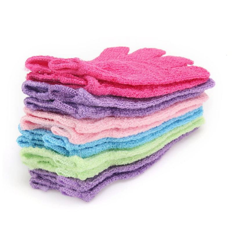 Guantes de Ducha Codream 12 piezas Exfoliantes para Baño y Spa