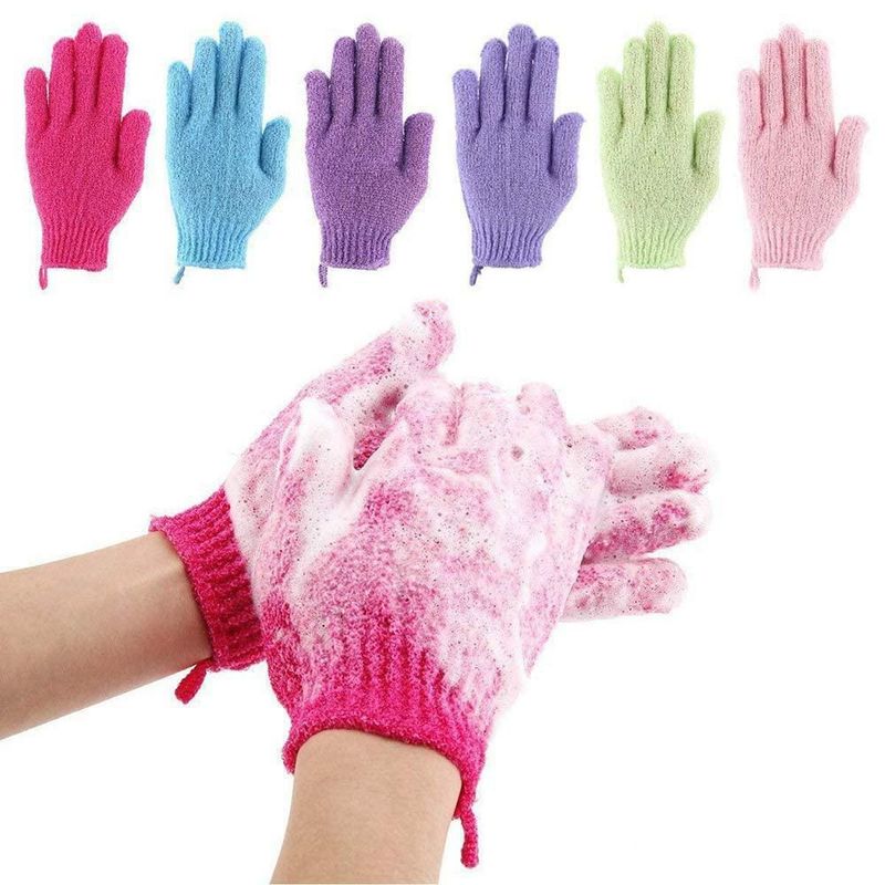 Guantes de Ducha Codream 12 piezas Exfoliantes para Baño y Spa