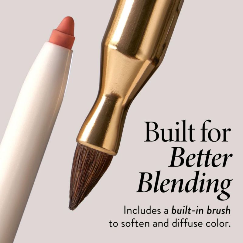 Lápiz delineador de labios LAURA GELLER NEW YORK Natural con brocha