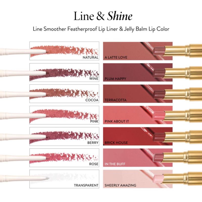 Lápiz delineador de labios LAURA GELLER NEW YORK Natural con brocha