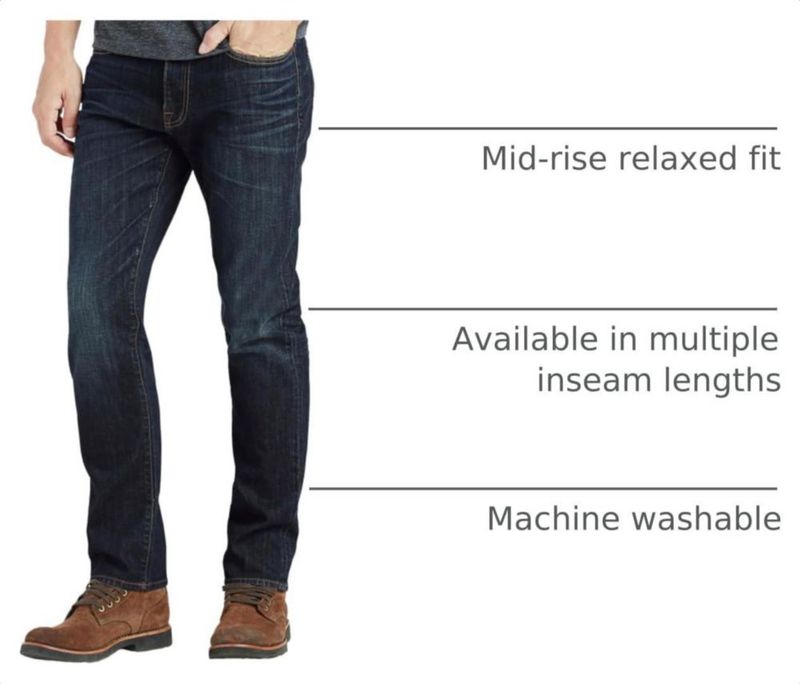 PANTALONES Lucky Brand 410 Athletic Fit 38 Barite