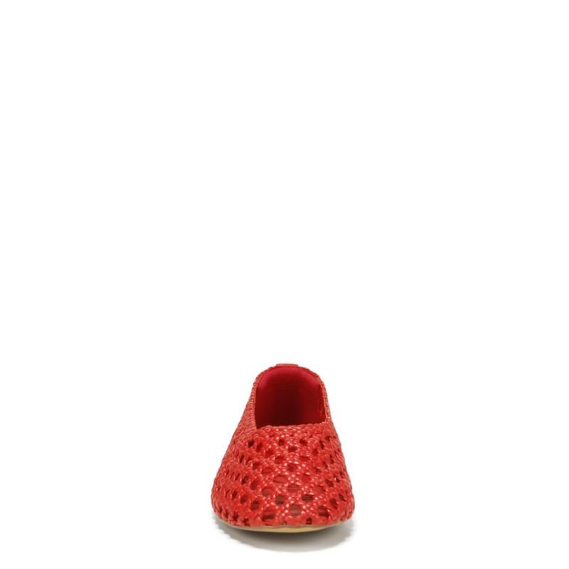 Zapato plano tipo bailarina Sam Edelman Shira Rojo Talla 9.5 M
