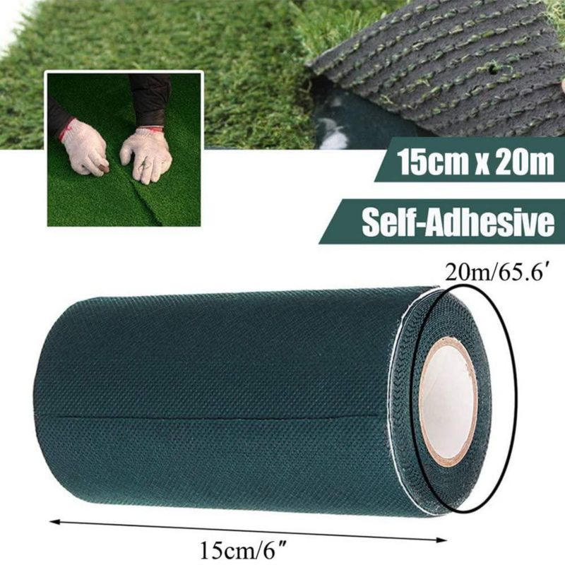Cinta para Césped Artificial TYLife 15 cm x 166 cm Verde