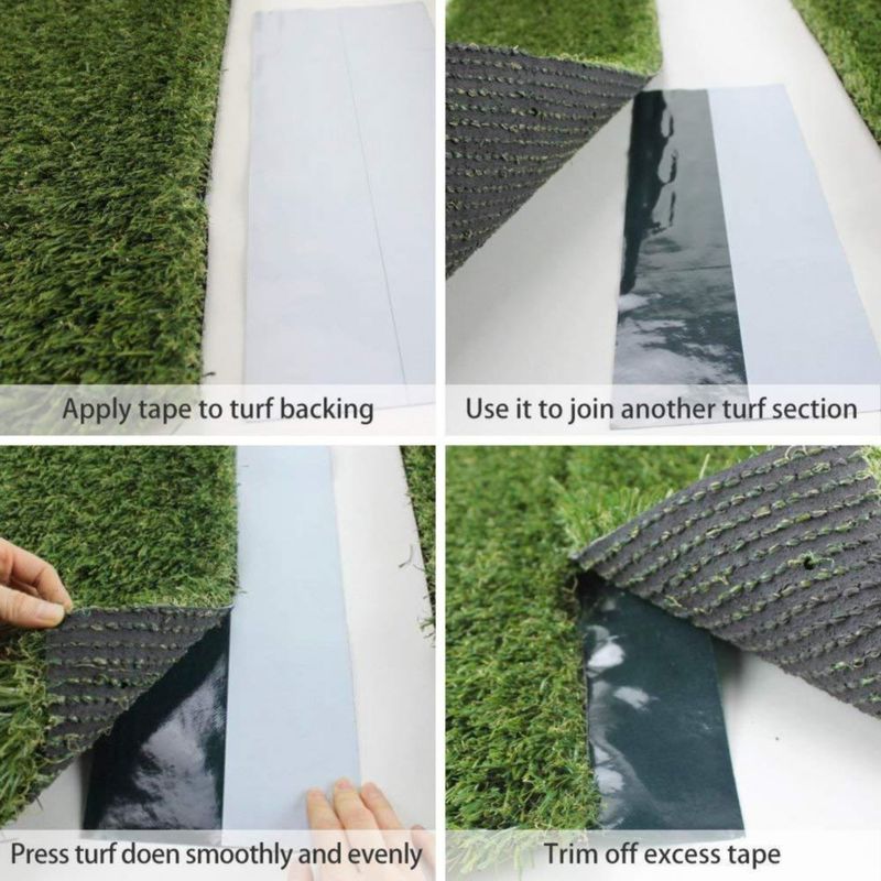 Cinta para Césped Artificial TYLife 15 cm x 166 cm Verde