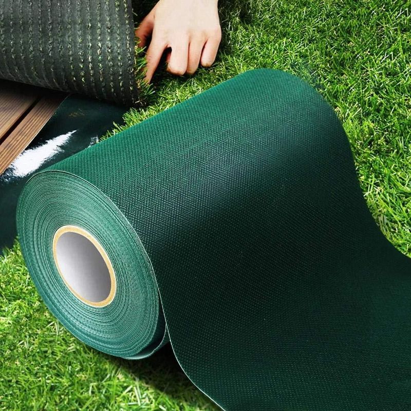 Cinta para Césped Artificial TYLife 15 cm x 166 cm Verde