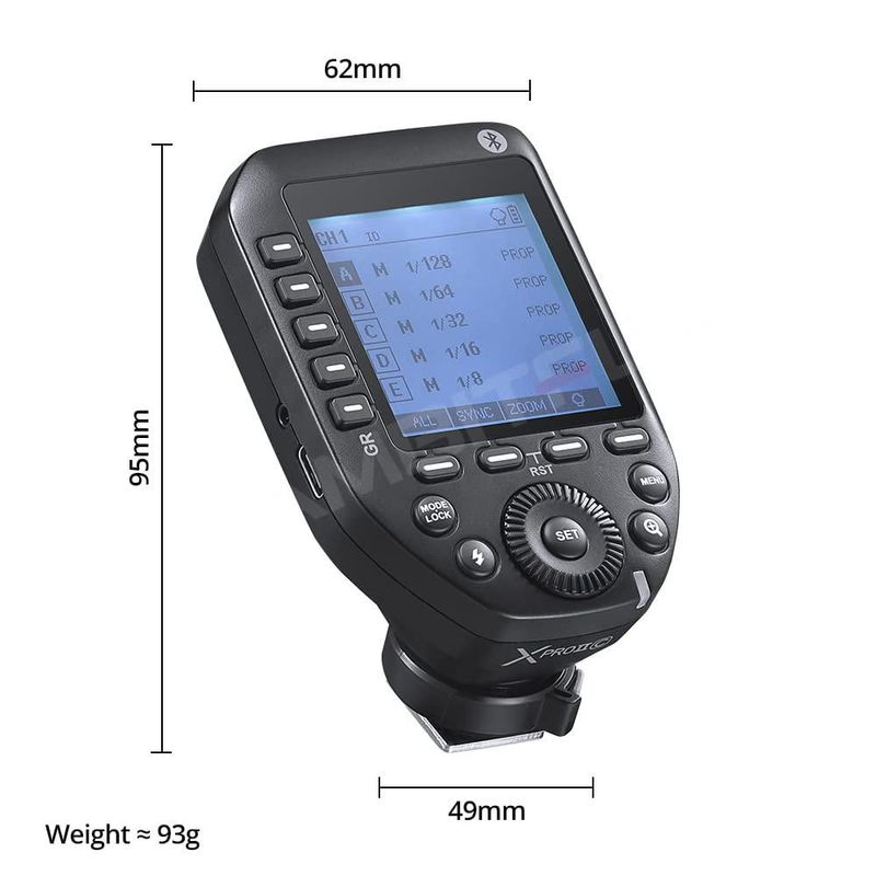 Disparador de Flash GODOX XproII-N TTL Inalámbrico para Nikon