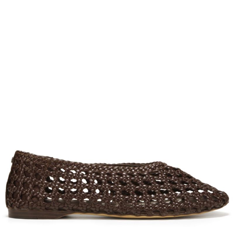 Zapato plano tipo bailarina Sam Edelman Shira marrón oscuro 6M