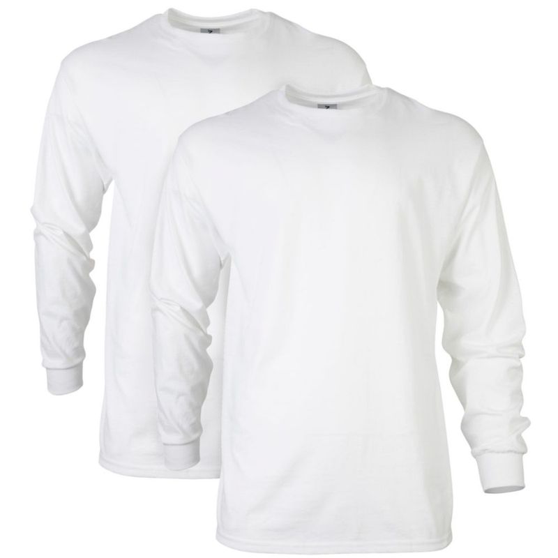 Camiseta Gildan G2400 pack de 2 unidades blanca talla 2XL