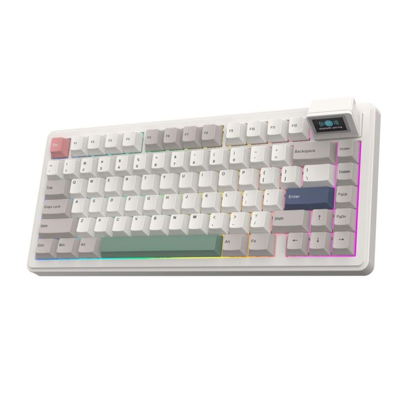 Teclado EPOMAKER RT82 Inalámbrico con Pantalla Personalizable VIA