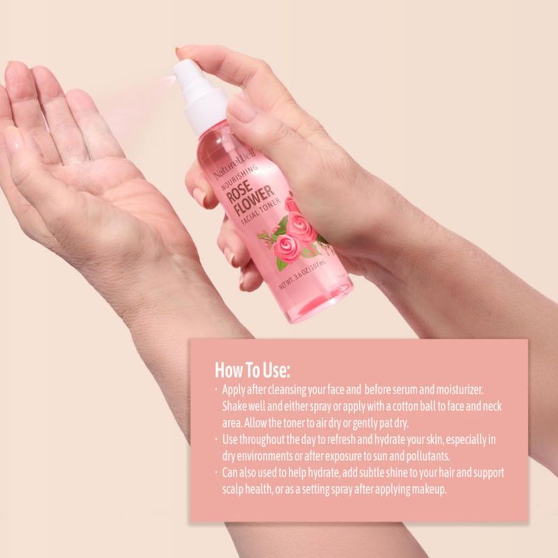 Tónico Facial NATURE WELL 118 ml Agua de Rosa en Spray
