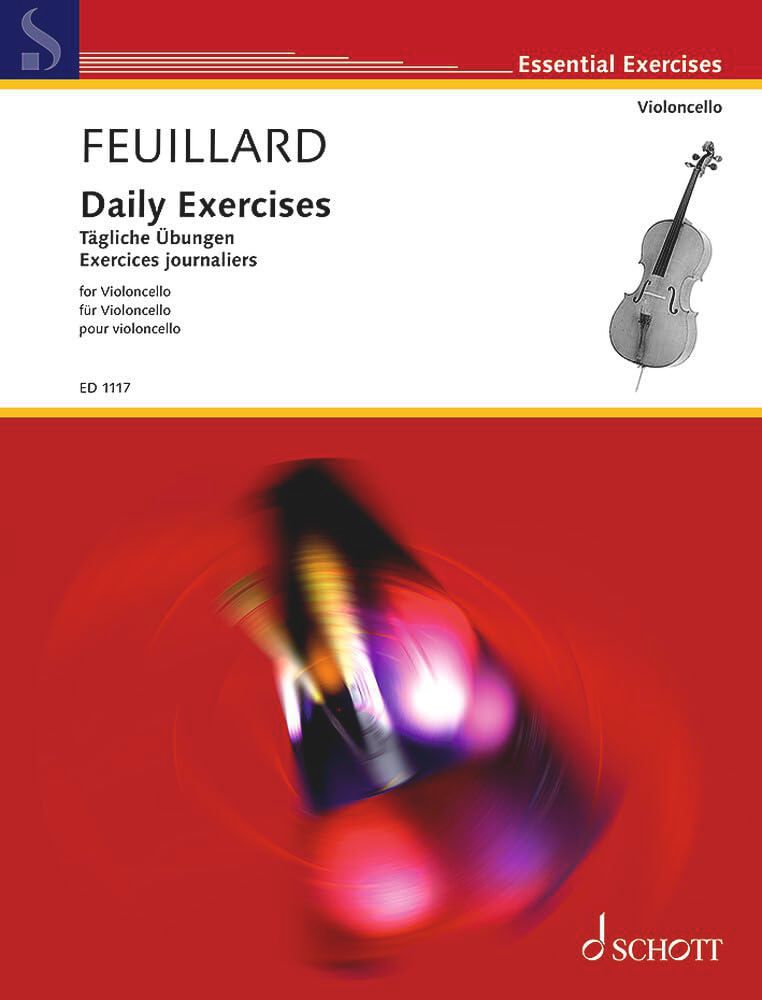 Partitura Schott Feuillard – Ejercicios Diarios para Violonchelo