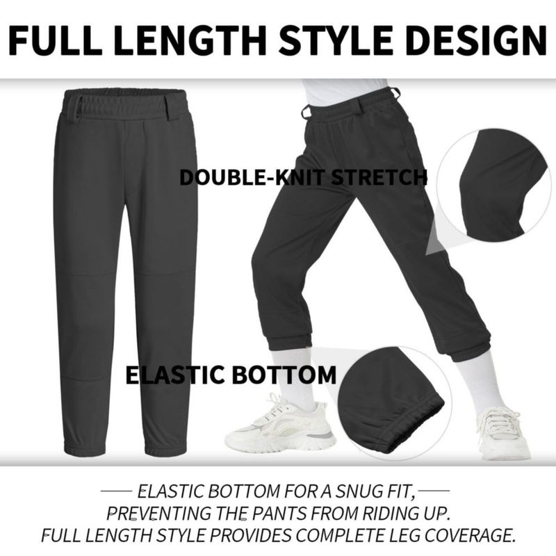 Pantalones QBK 3T/4T/5T/6Y Béisbol y Softball Juvenil