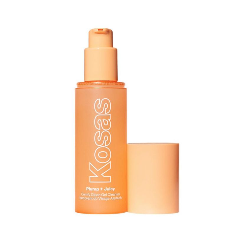 Gel limpiador Kosas Plump + Juicy Comfy Clean con ácido hialurónico
