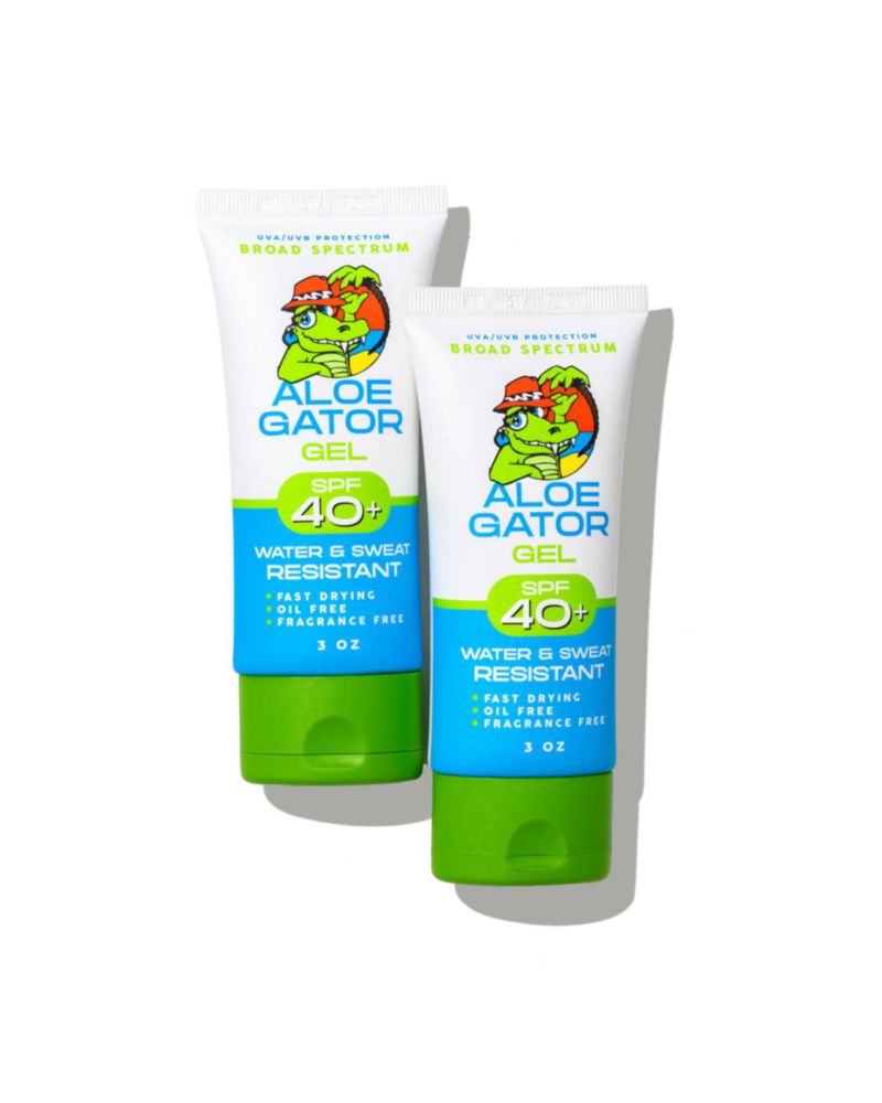 Protector solar en gel Aloe Gator SPF 40+ sin alcohol