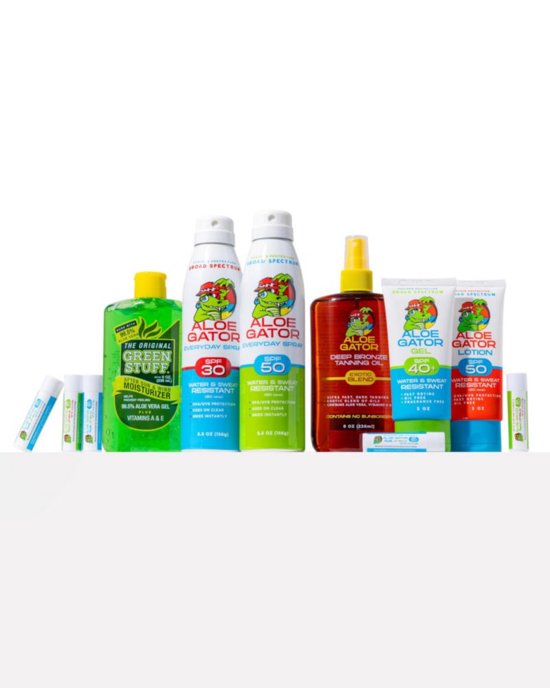 Protector solar en gel Aloe Gator SPF 40+ sin alcohol