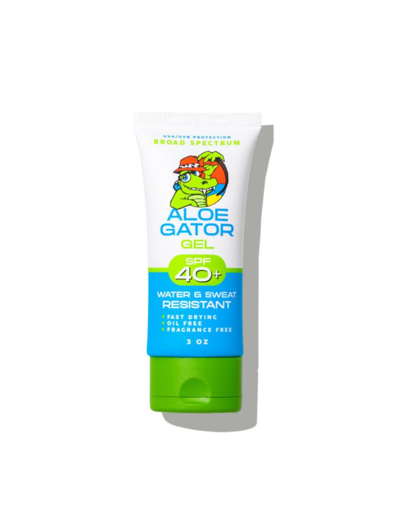 Protector solar en gel Aloe Gator SPF 40+ sin alcohol