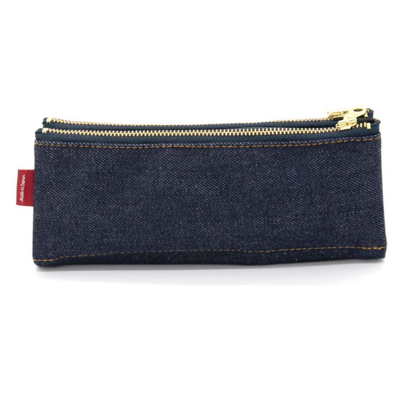 Estuche Flexible para Bolígrafos Luddite 19 × 8 × 3 cm Denim – Hecho en Japón