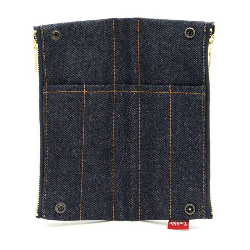 Estuche Flexible para Bolígrafos Luddite 19 × 8 × 3 cm Denim – Hecho en Japón