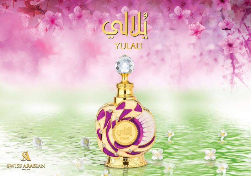 Aceite de perfume Swiss Arabian Yulali 15 ml fragancia de lujo