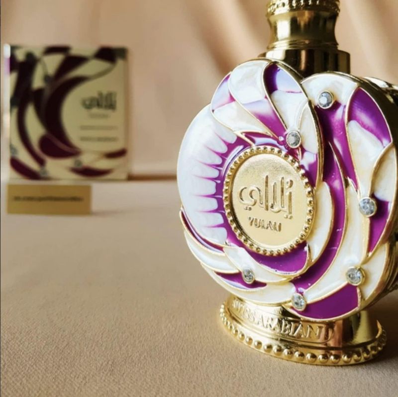 Aceite de perfume Swiss Arabian Yulali 15 ml fragancia de lujo