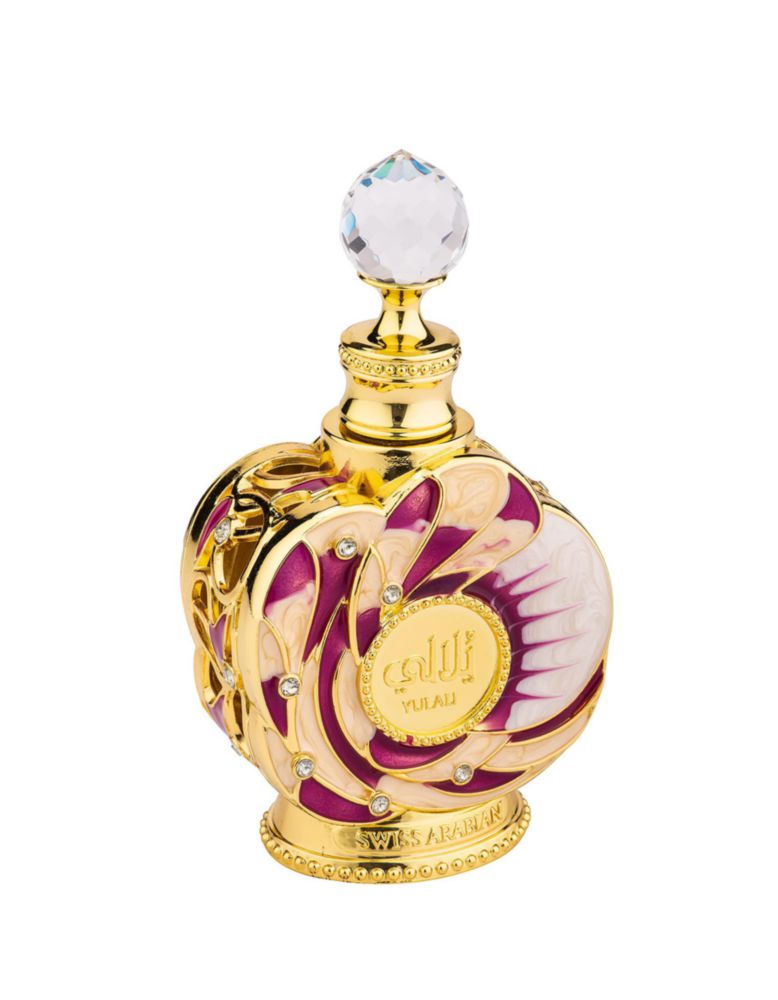 Aceite de perfume Swiss Arabian Yulali 15 ml fragancia de lujo