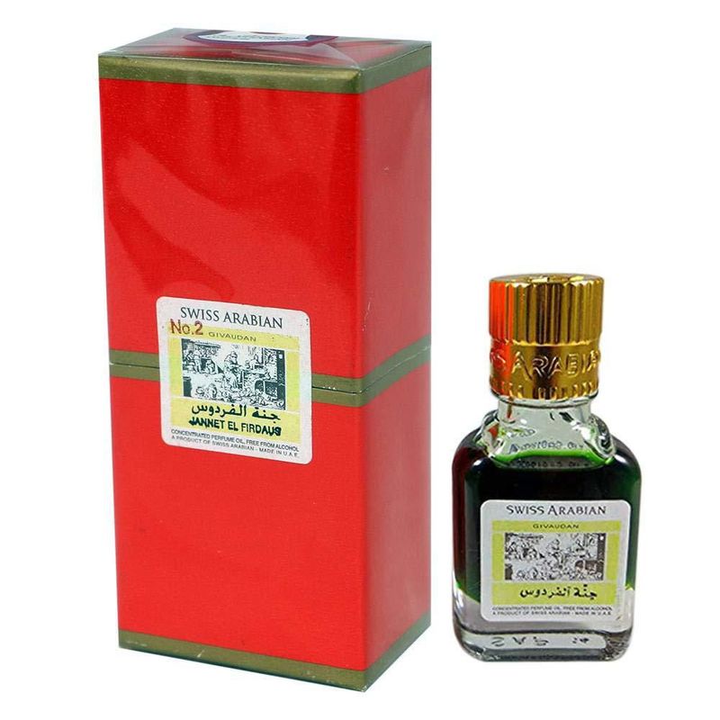 Aceite perfumado Swiss Arabian 8 ml Notas florales y especiadas