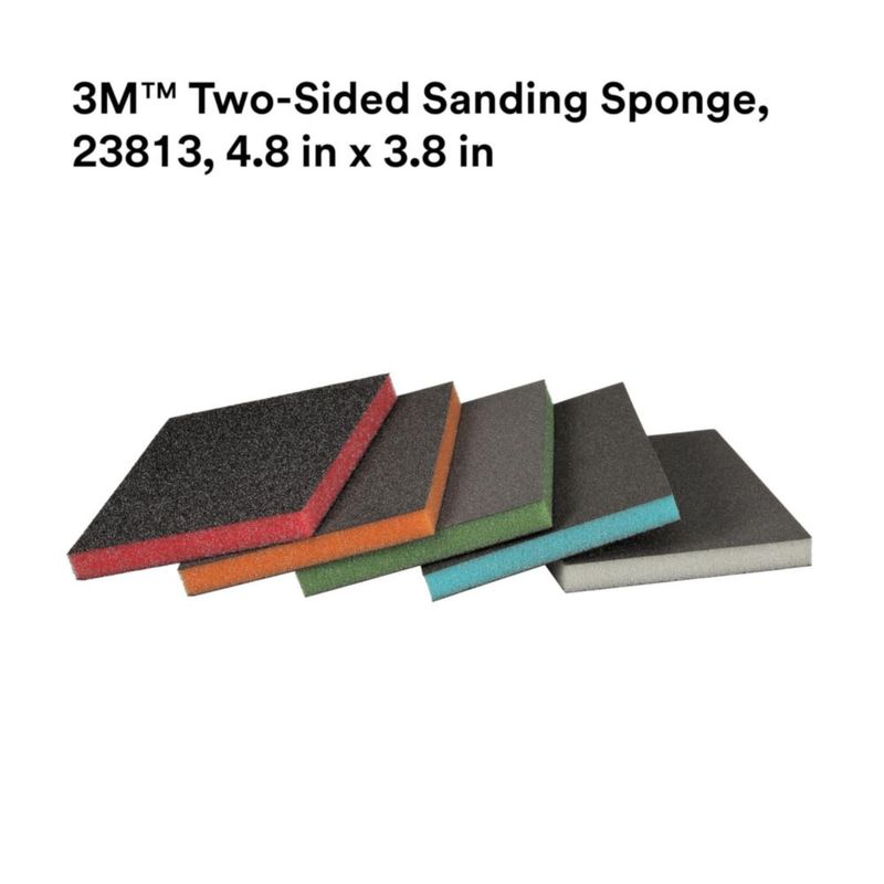Esponja de lijado 3M 12 cm × 10 cm surtida paquete de 20