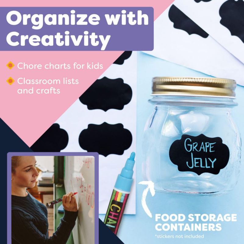 Marcadores de tiza Chalktastic set de 8 lavables