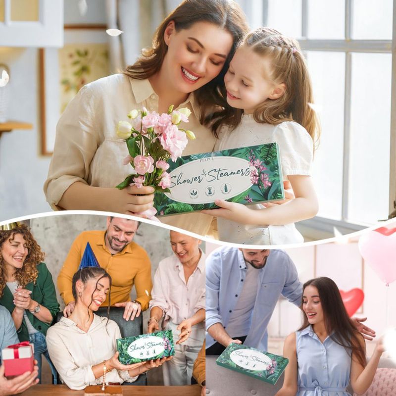 Peepul Aromaterapia: Pack de 10 pastillas aromáticas para ducha