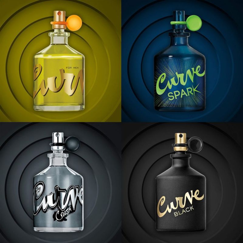 Perfume Curve Crush Cologne Spray para hombre 75 ml