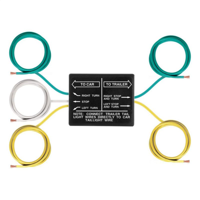 Convertidor de Luz Trasera CURT 3‑a‑2 Cables (Splice‑in)