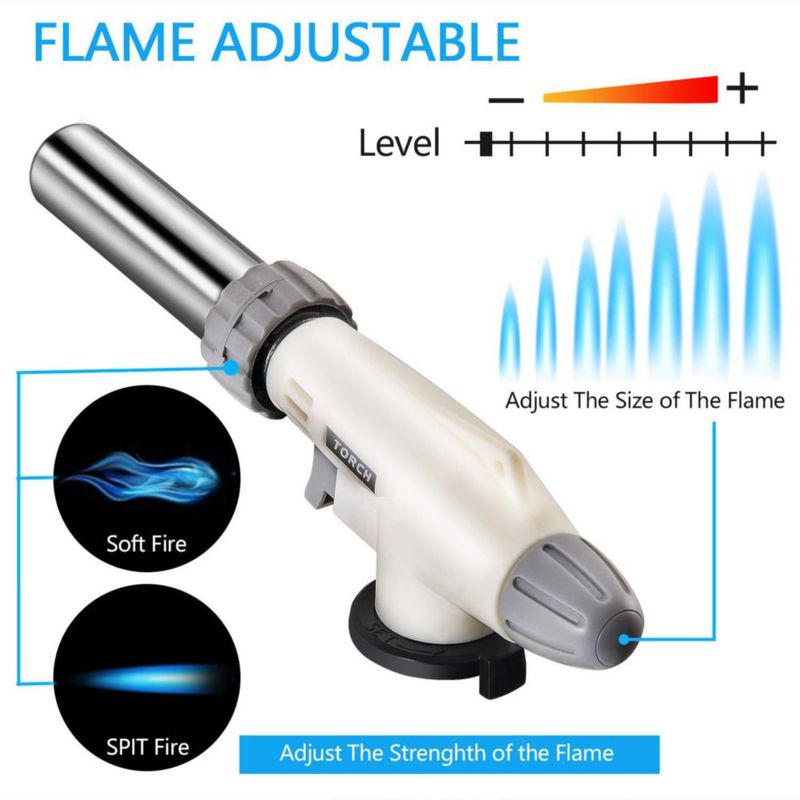 Antorcha de Butano TENGYES Cabezal 1300 °C Piezo