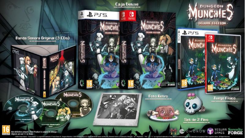 Videojuego Tesura Games – Dungeon Munchies Edición Deluxe