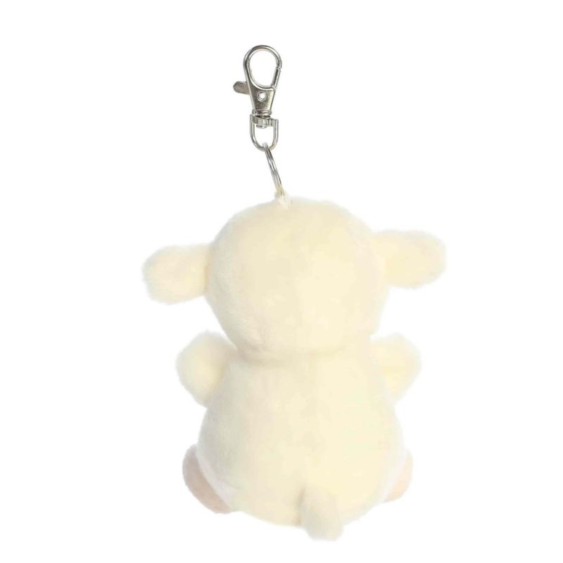 Figura de juguete Aurora Corderito de peluche con clip 10 cm