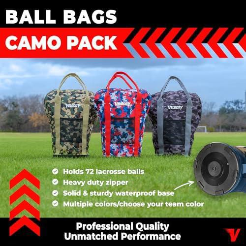 Bolsa para Pelotas Velocity Pack de 6 Camuflaje Americano Multipropósito