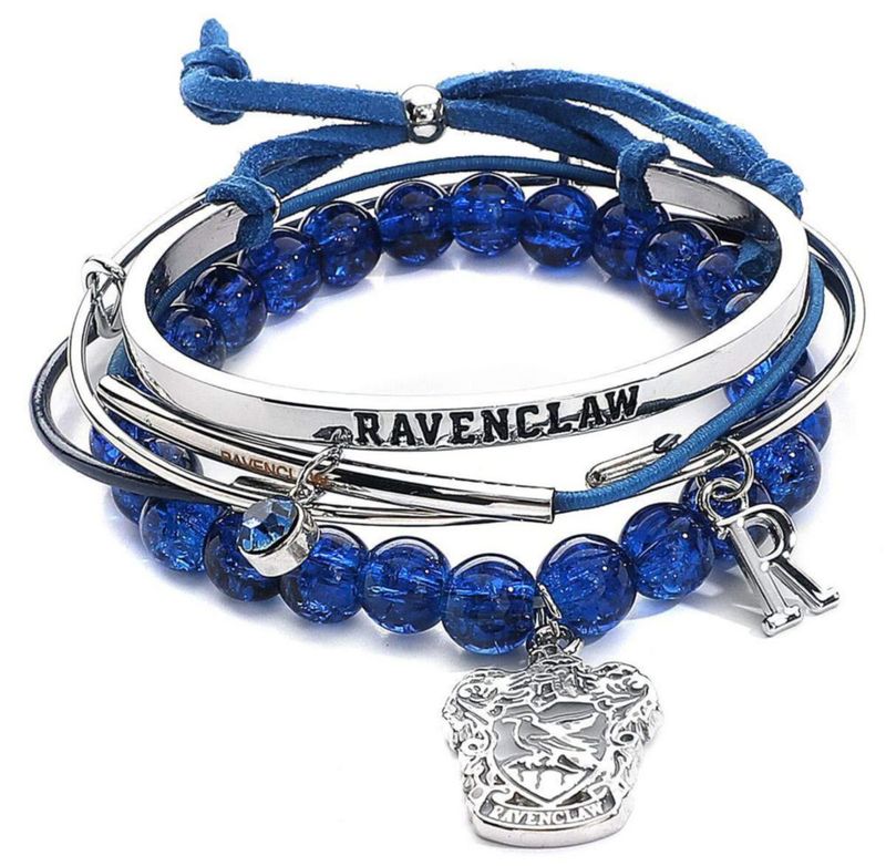 Pulsera de fiesta para el brazo de Harry Potter – Set Casa Ravenclaw (5 piezas)