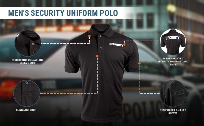 CAMISETA Propper F5855 Polo de Seguridad Negro XXL