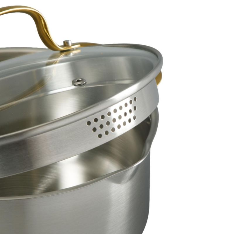 Juego de Utensilios de Cocina Oster 10 Piezas Acero Inoxidable Dorado